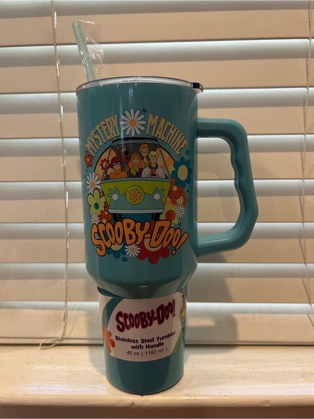 Silver Buffalo Scooby-Doo Mystery Machine Stainless Steel Tumbler  40 oz NWT